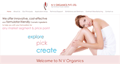 Desktop Screenshot of nvorganics.com